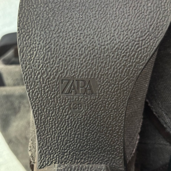 Zara Embroidered Heeled Tall Cowboy Boots - Picture 6 of 10